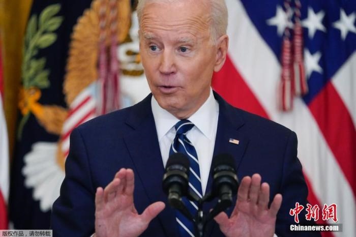 資料圖：美國總統(tǒng)拜登。