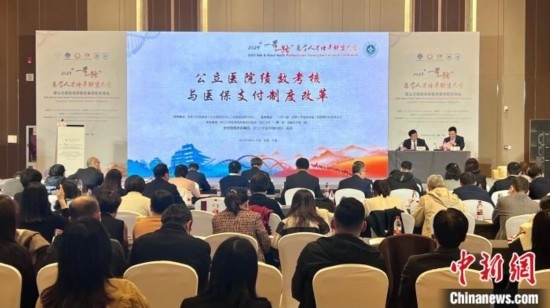 《公立醫(yī)院績效考核與醫(yī)保支付制度改革》分論壇現(xiàn)場。董易鑫 攝