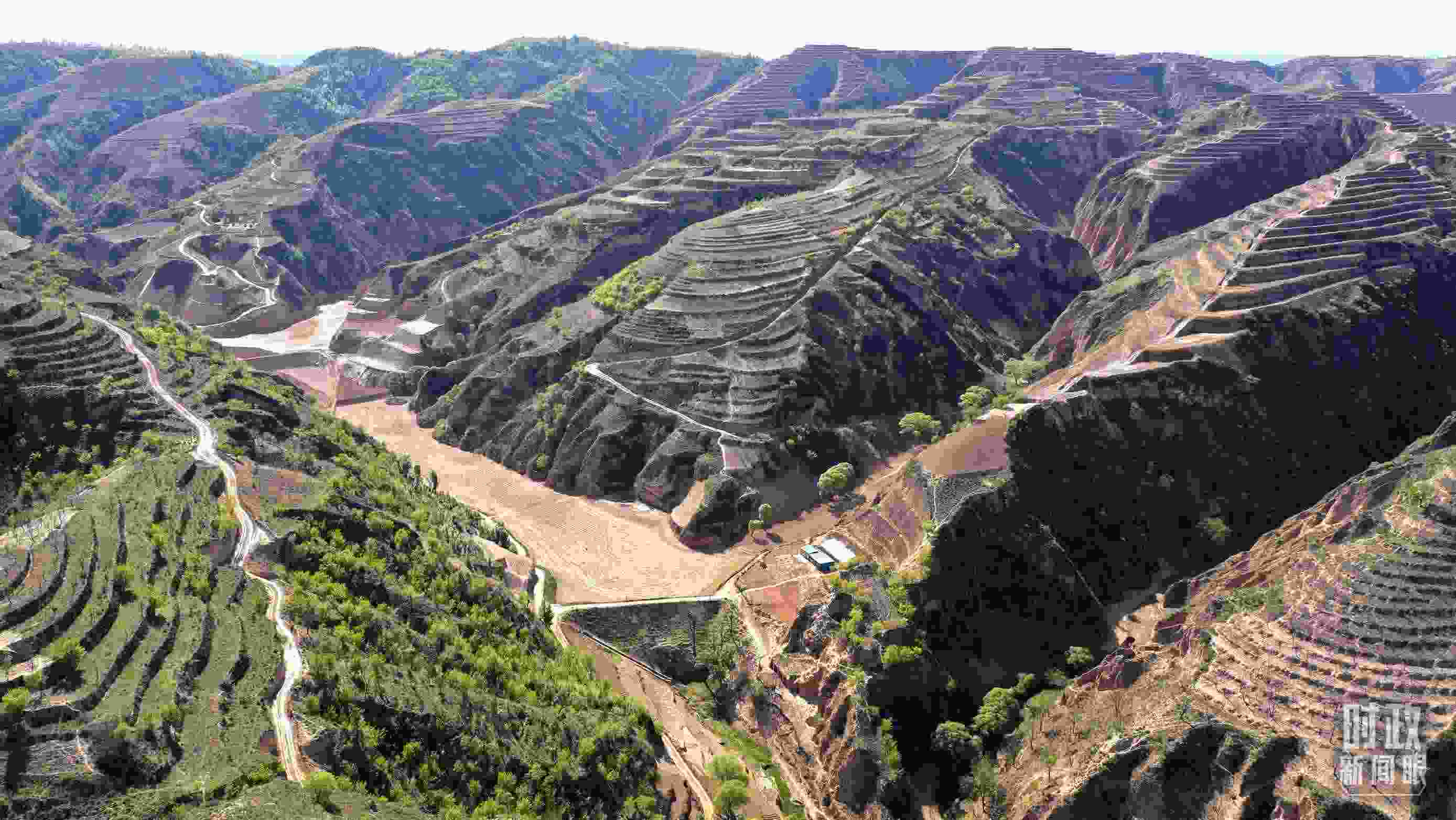 △陜西高原地貌。（圖／視覺中國）