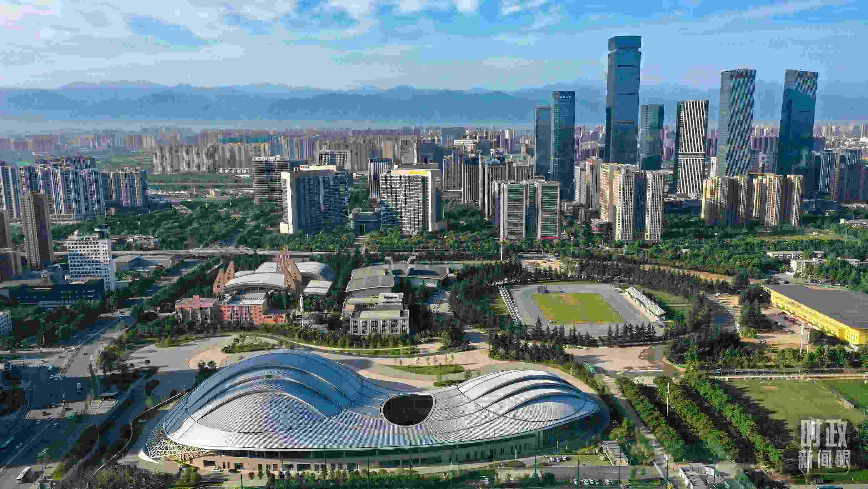 △西安高新區(qū)。（圖／視覺中國）