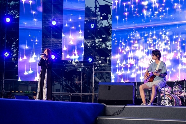 歌會現(xiàn)場。人民網(wǎng)記者 翁奇羽攝