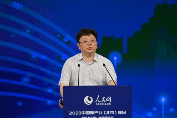 傳播內容認知全國重點實驗室首席科學家張勇東。人民網記者 于凱攝