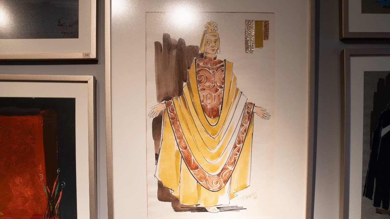 卡贊扎基斯的作品被改編成戲劇。人民網(wǎng)記者 葛泰佚攝