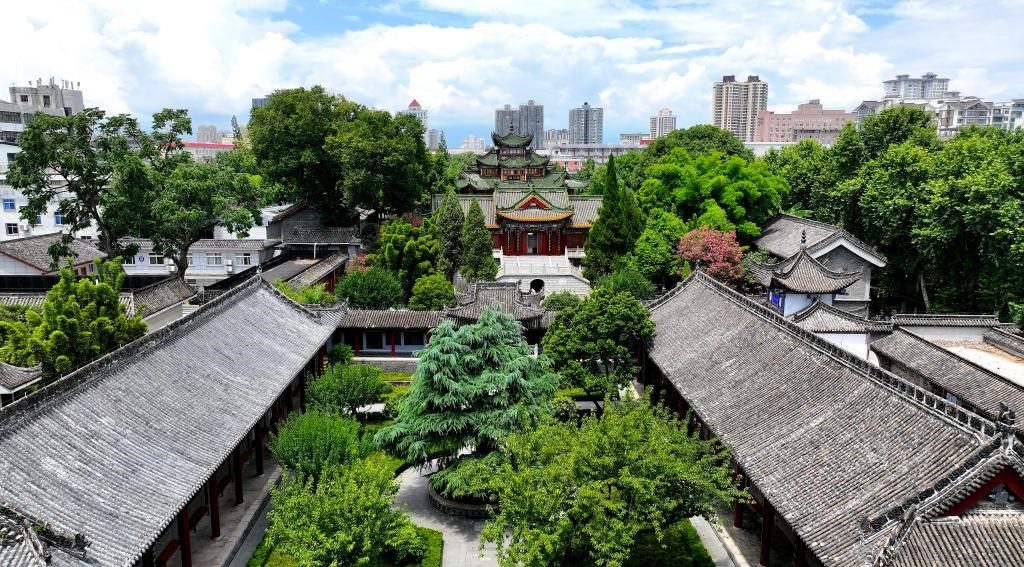 近日拍攝的陜西省漢中市博物館。新華社記者 劉瀟 攝