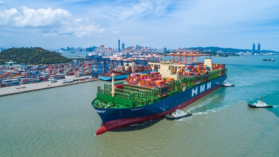 貨物從廈門自貿(mào)片區(qū)運(yùn)往全球。廈門自貿(mào)片區(qū)供圖