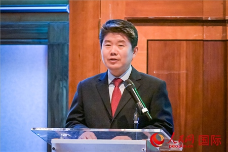 李立言致辭。人民網(wǎng) 郭錦標(biāo)攝