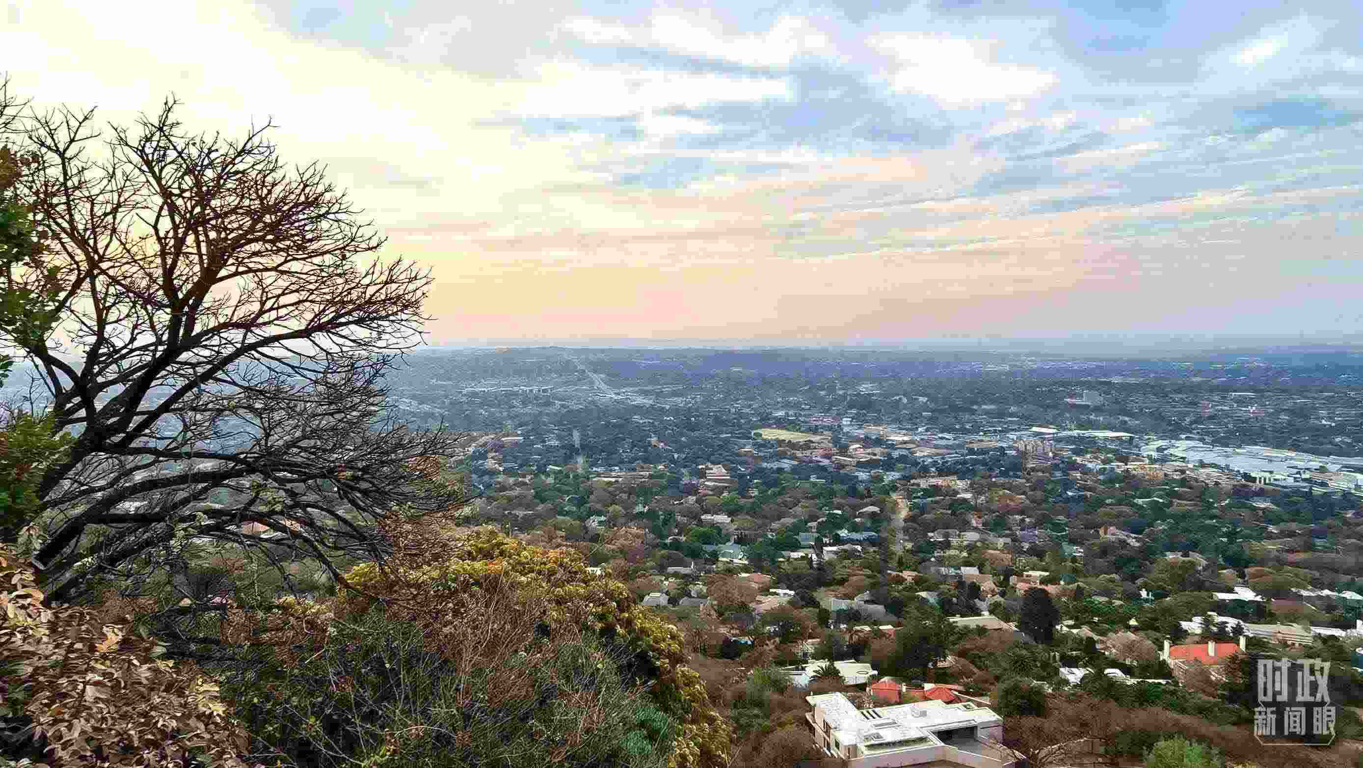 △南非約翰內斯堡。（總臺央視記者韓銳拍攝）