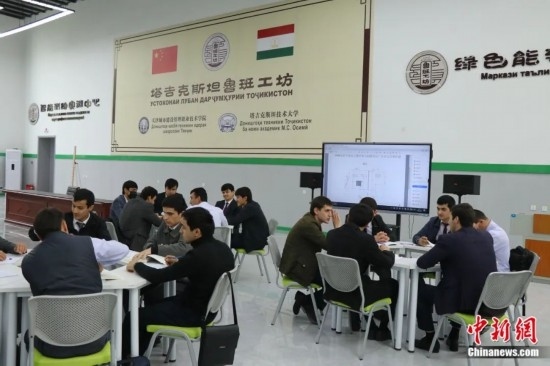 2023年4月，位于杜尚別的塔吉克斯坦魯班工坊課堂。張碩 攝