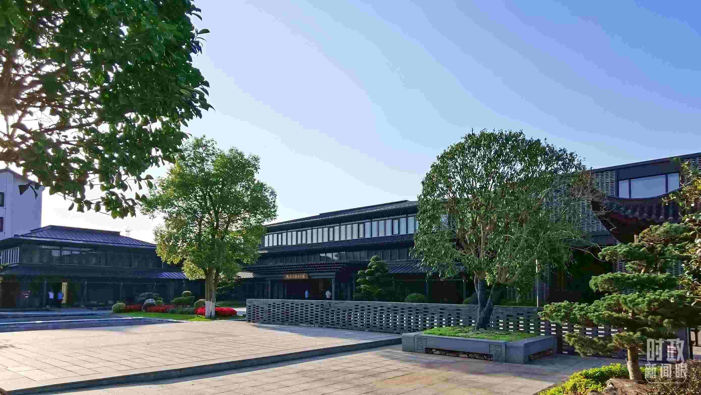 △楓橋經(jīng)驗(yàn)陳列館。（總臺(tái)央視記者陳漢章拍攝）