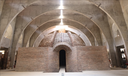 ↑ 景德鎮(zhèn)一處柴窯。（2020年7月13日攝）