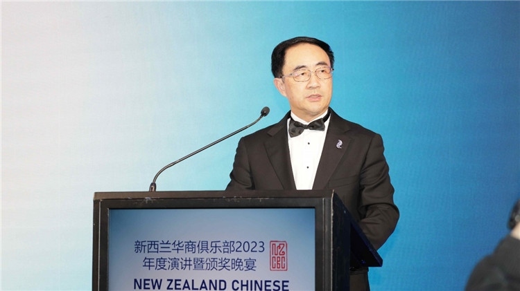 新西蘭華商聯(lián)合總會主席楊健。攝影：張凱