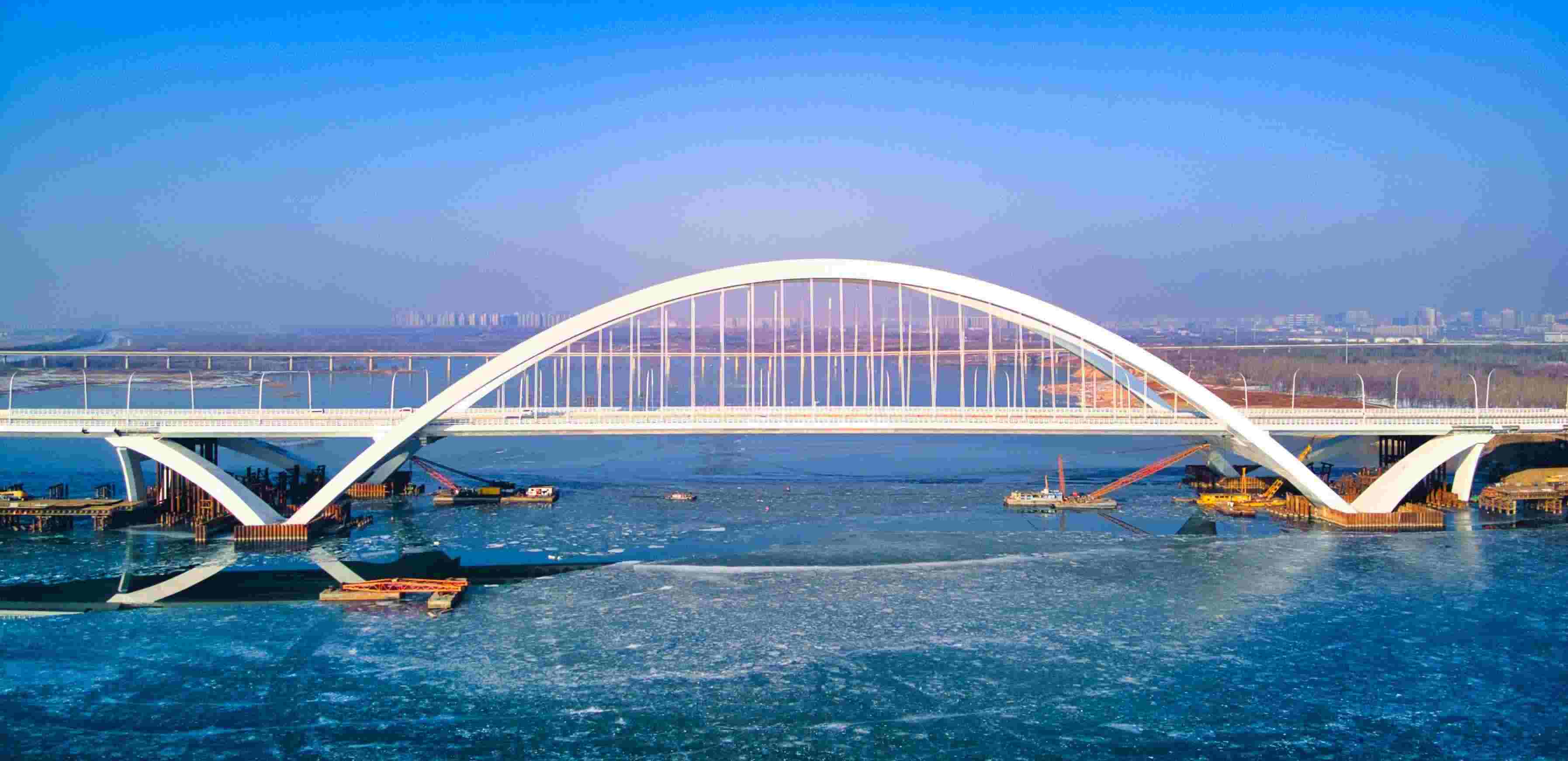 開通后的京雄大橋。受訪方供圖