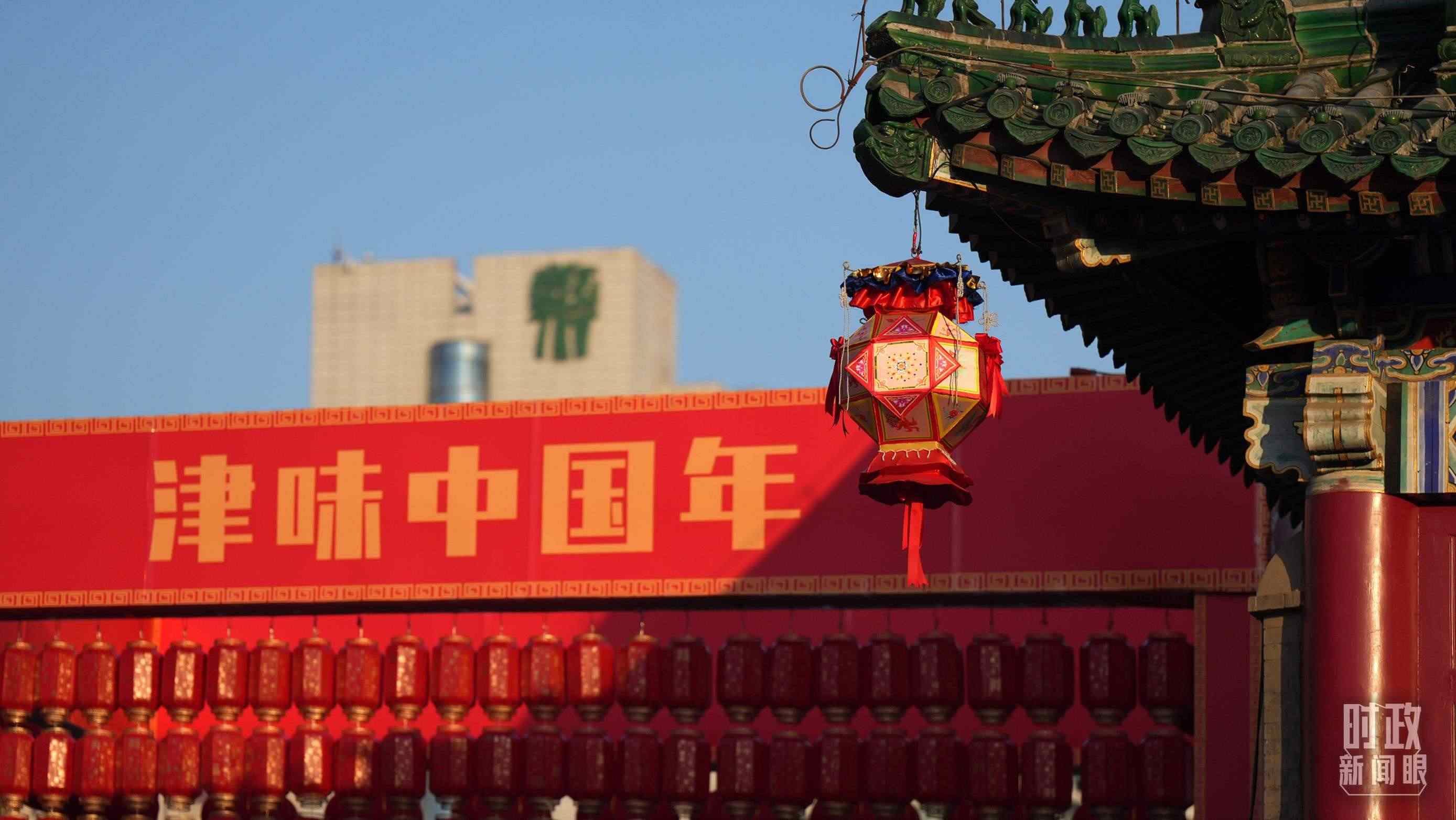 △天津街景。（總臺國廣記者李晉拍攝）