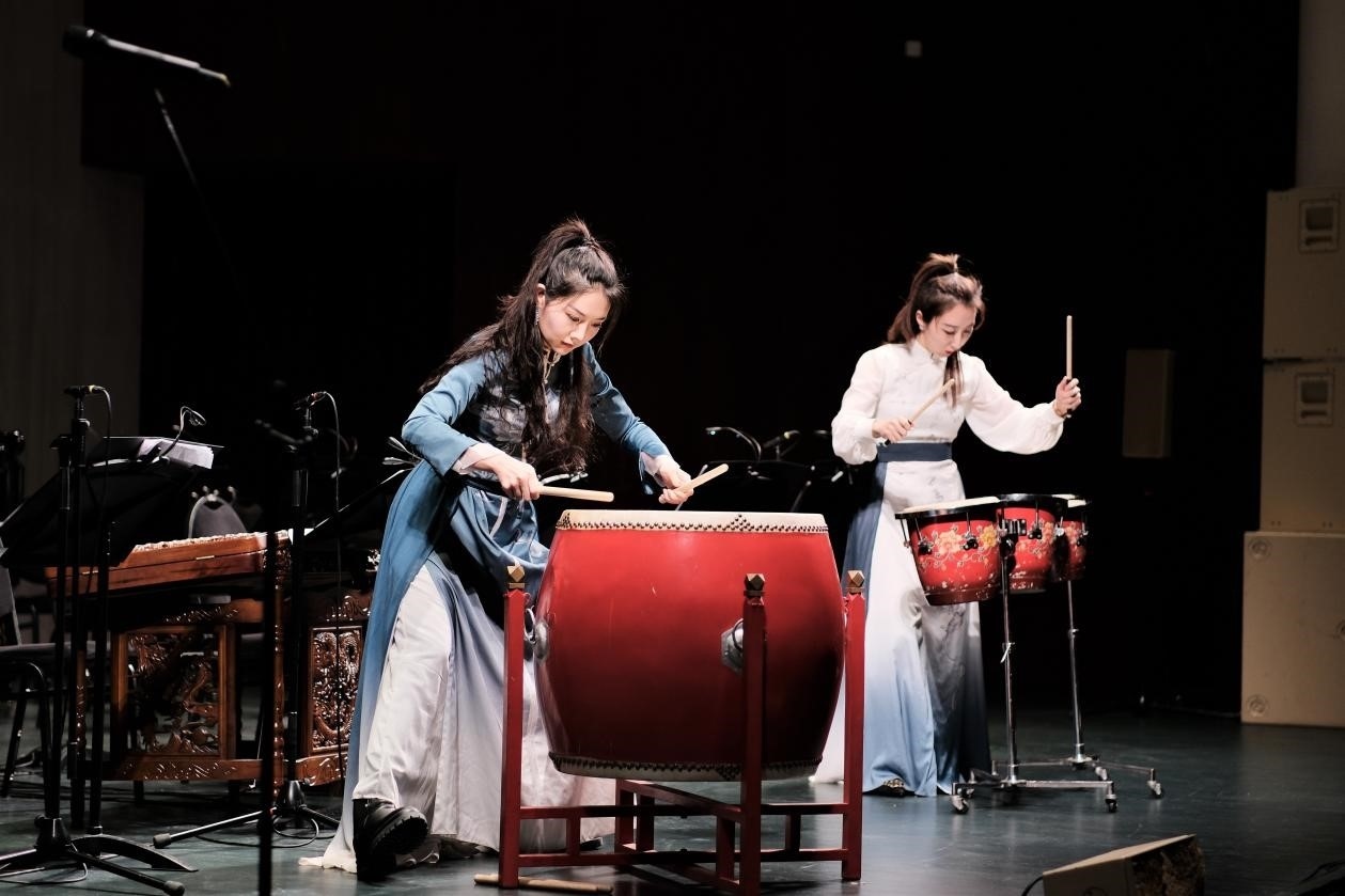 2024“歡樂春節(jié)”新春民族音樂會(huì)演出現(xiàn)場。于子恒攝