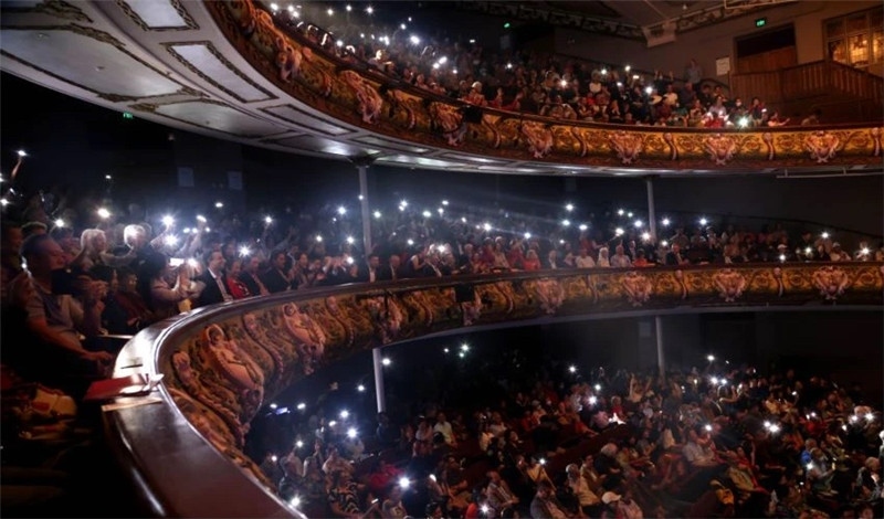 2024年“四海同春”慰僑訪演團亞太團新西蘭惠靈頓演出現(xiàn)場。圖片由陸欣讌、孟韜、葉勇提供