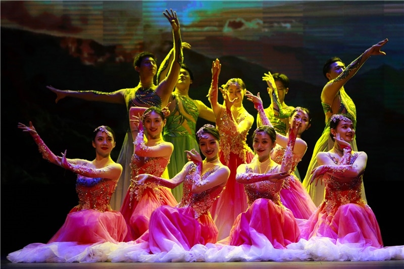 2024年“四海同春”慰僑訪演團亞太團新西蘭惠靈頓演出現(xiàn)場。圖片由陸欣讌、孟韜、葉勇提供