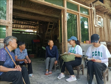 △ 2022年7月，華中師范大學(xué)生命科學(xué)學(xué)院鄉(xiāng)村振興之旅暑期實(shí)踐隊(duì)赴湖北省恩施市宣恩縣長潭河侗族鄉(xiāng)開展“生態(tài)文明助力鄉(xiāng)村振興”暑期社會實(shí)踐活動。