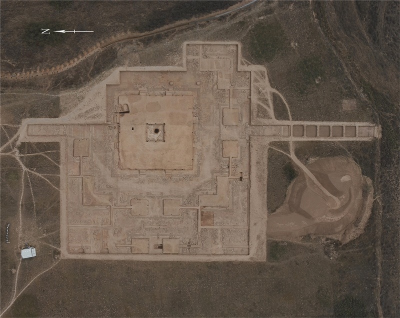 四角坪遺址平面圖。中國文物報社供圖