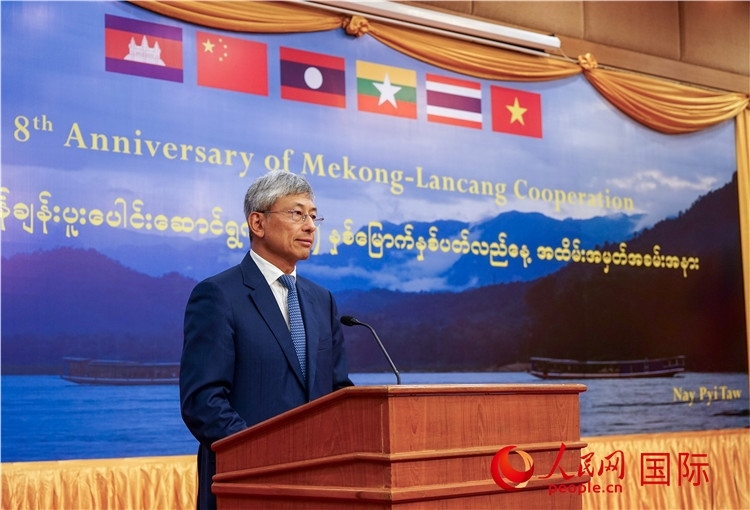 陳海大使致辭。人民網(wǎng)記者 謝佳君攝