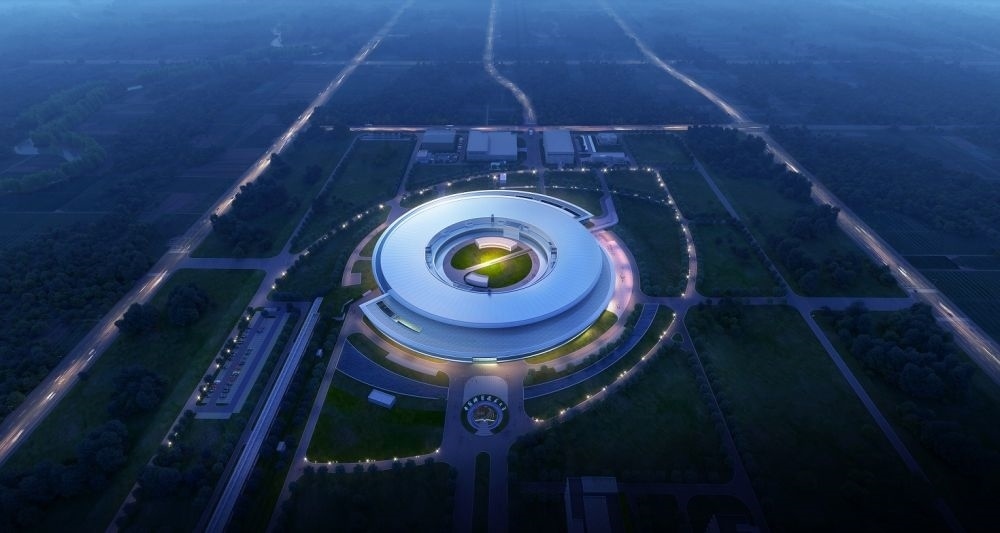 這是合肥先進(jìn)光源效果圖。