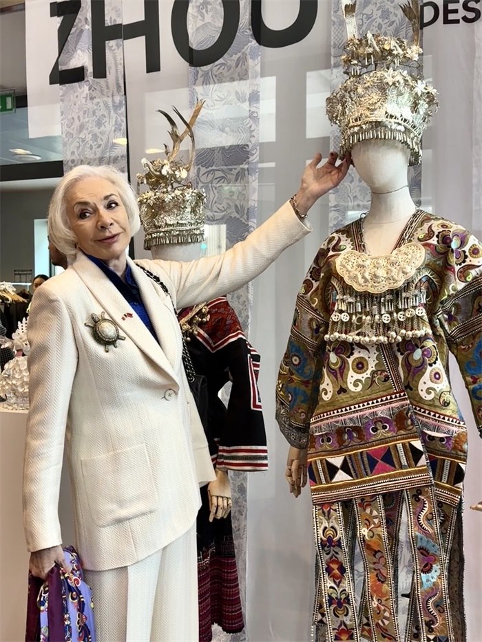 法國友人參加2024多彩貴州文化和旅游推廣周活動。主辦方供圖