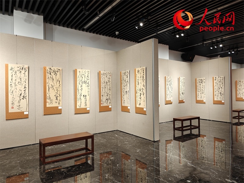 展廳現(xiàn)場。人民網(wǎng)記者 韋衍行攝