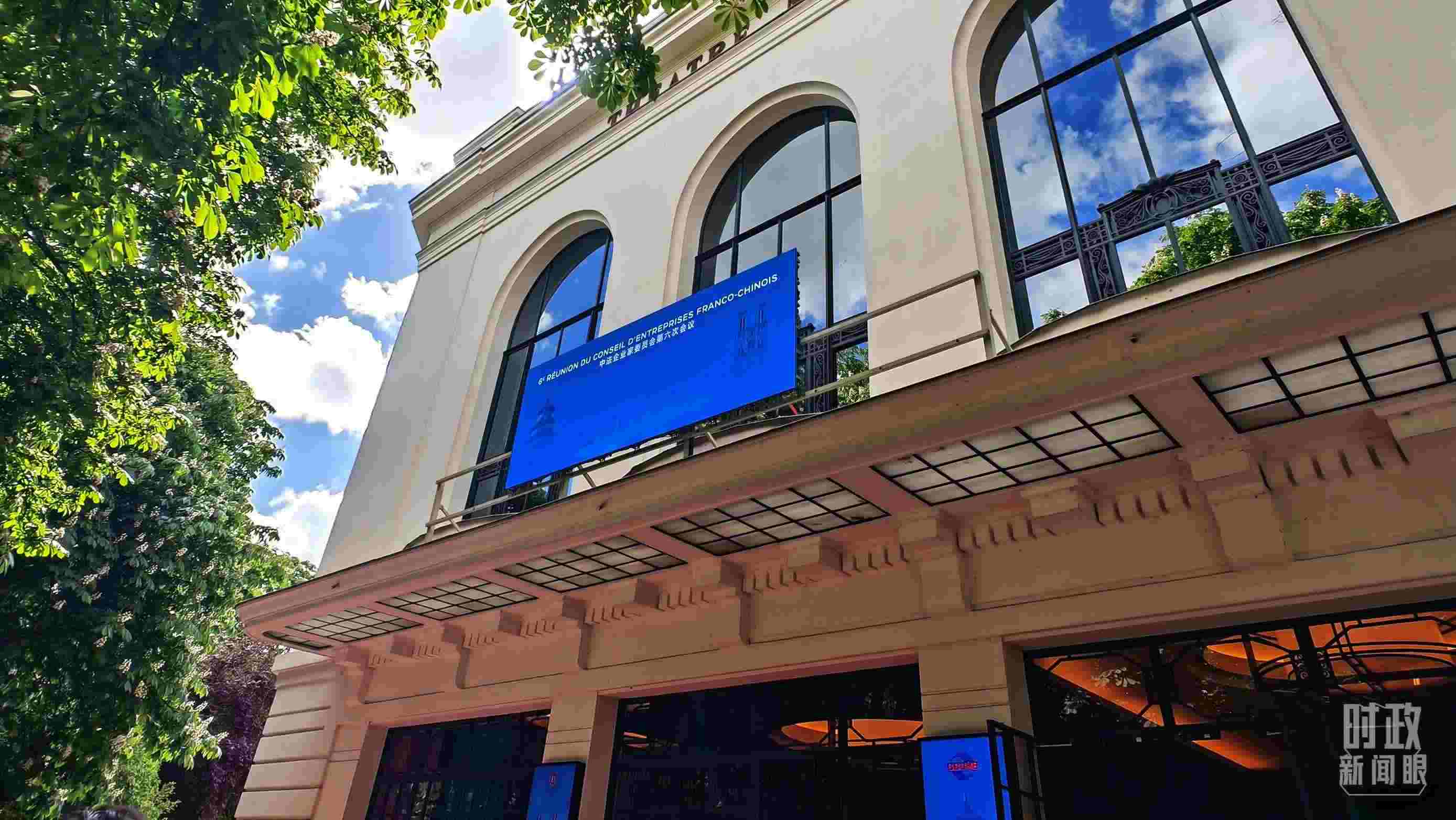 △馬里尼劇院。（總臺(tái)央廣記者馬喆拍攝）