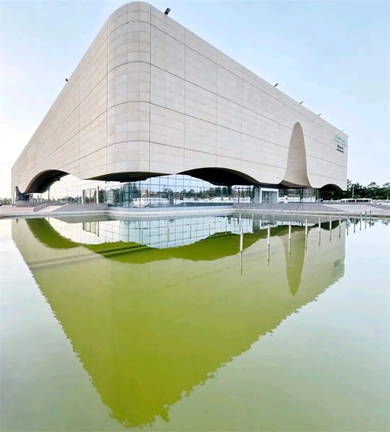 中國政府援建阿爾及爾歌劇院。大使館供圖