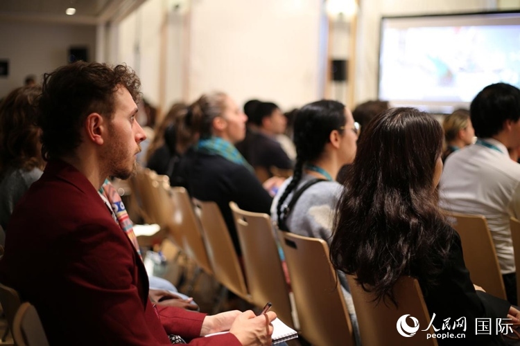 中國優(yōu)秀動畫作品推介會現(xiàn)場。人民網(wǎng)記者 于超凡攝