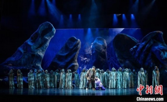 歌劇《原野》劇照。 中國音樂學院供圖