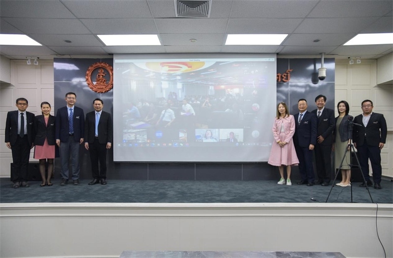 泰國(guó)博仁大學(xué)會(huì)場(chǎng)。中泰文化教育研究中心供圖