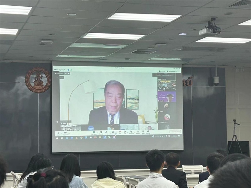 傅增有教授講座。