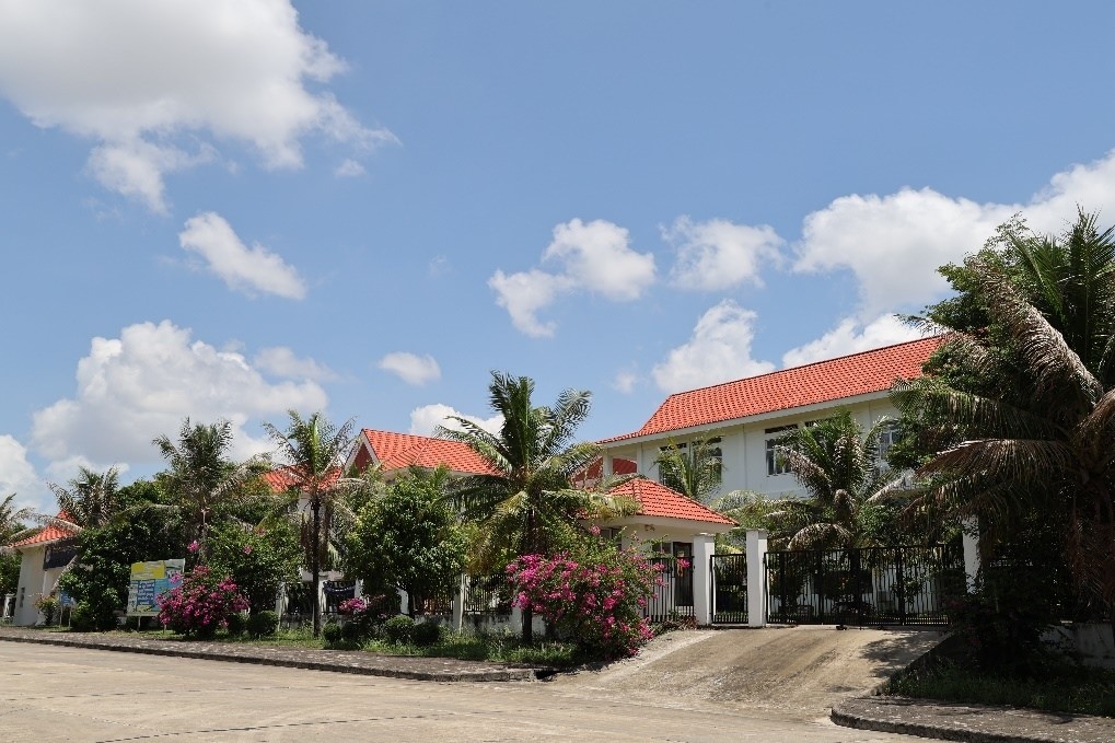 西哈努克省中柬友誼理工學(xué)院。西港特區(qū)公司供圖