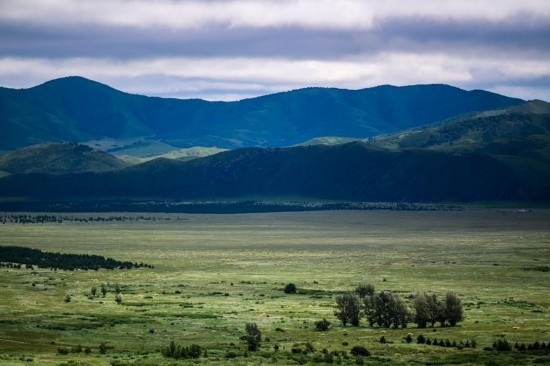 2023年8月4日拍攝的大興安嶺南麓內(nèi)蒙古罕山國家級自然保護區(qū)風光。新華社記者 連振 攝