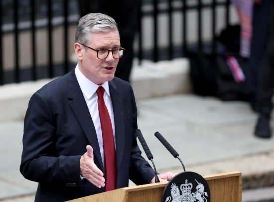  圖為英國首相斯塔默資料照片。（新華社記者李穎攝）