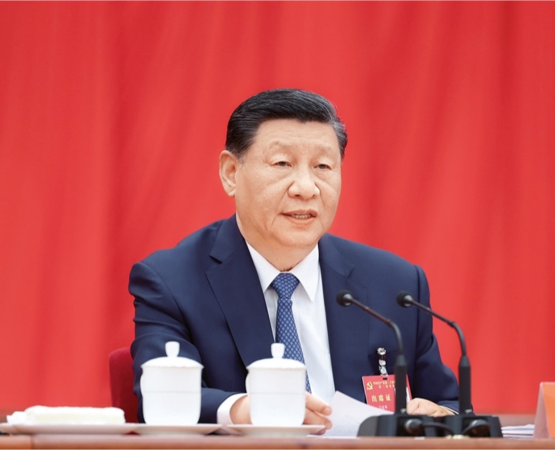 中國共產(chǎn)黨第二十屆中央委員會(huì)第三次全體會(huì)議，于2024年7月15日至18日在北京舉行。中央委員會(huì)總書記習(xí)近平作重要講話。 新華社記者 鞠鵬/攝
