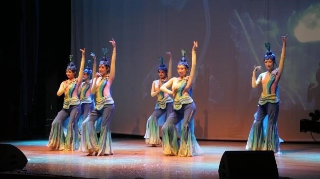 圖為演出場(chǎng)景。拉巴特中國(guó)文化中心供圖