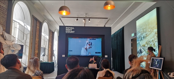 中英青年數(shù)字創(chuàng)意產(chǎn)學(xué)交流會(huì)現(xiàn)場(chǎng)。逸麟 攝