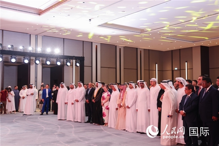 招待會現(xiàn)場。人民網(wǎng)記者任皓宇攝