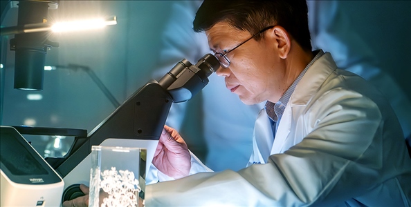 陳志堅。圖片來源：美國德克薩斯大學(xué)西南醫(yī)學(xué)中心官網(wǎng)