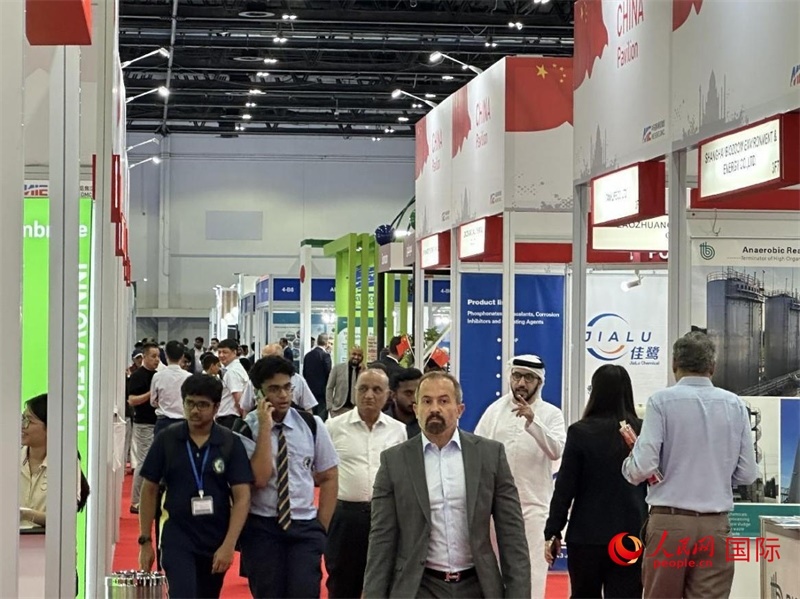 中國館一角。人民網(wǎng)記者管克江攝