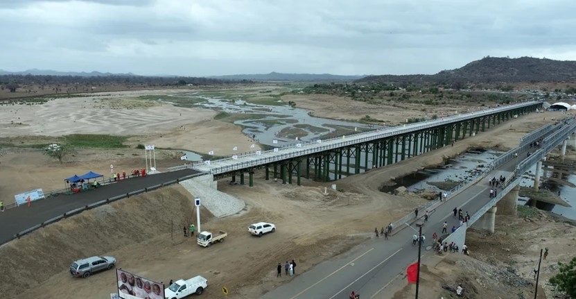 大橋全景。中交二公局第二工程有限公司供圖