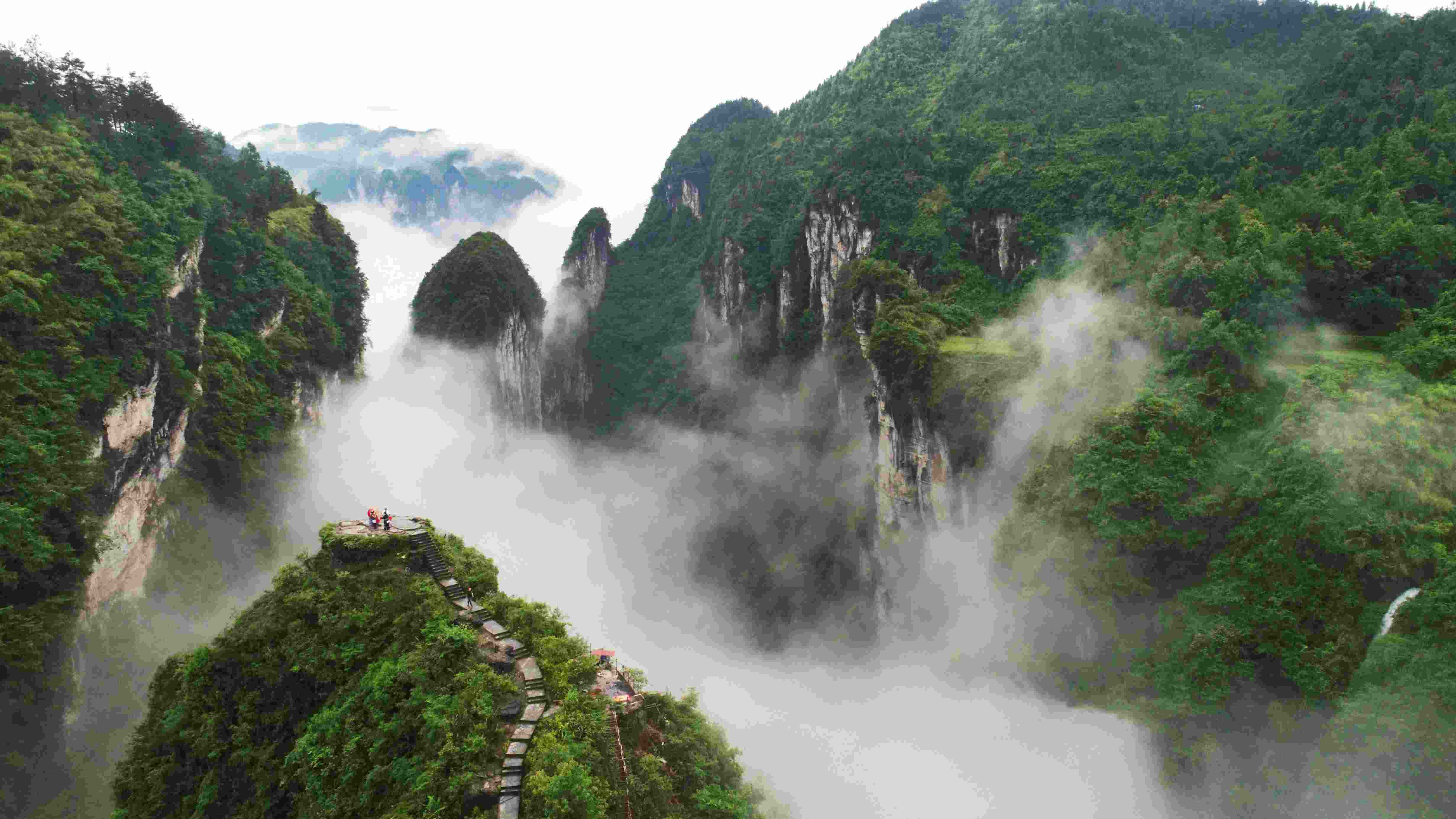 湖南矮寨國(guó)家森林公園。受訪者供圖