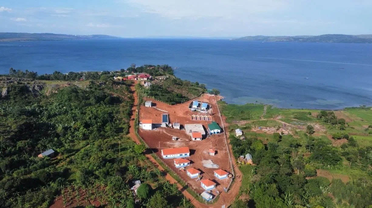 烏干達(dá)布伊奎供水項目建設(shè)完成。中鐵十局非洲公司供圖