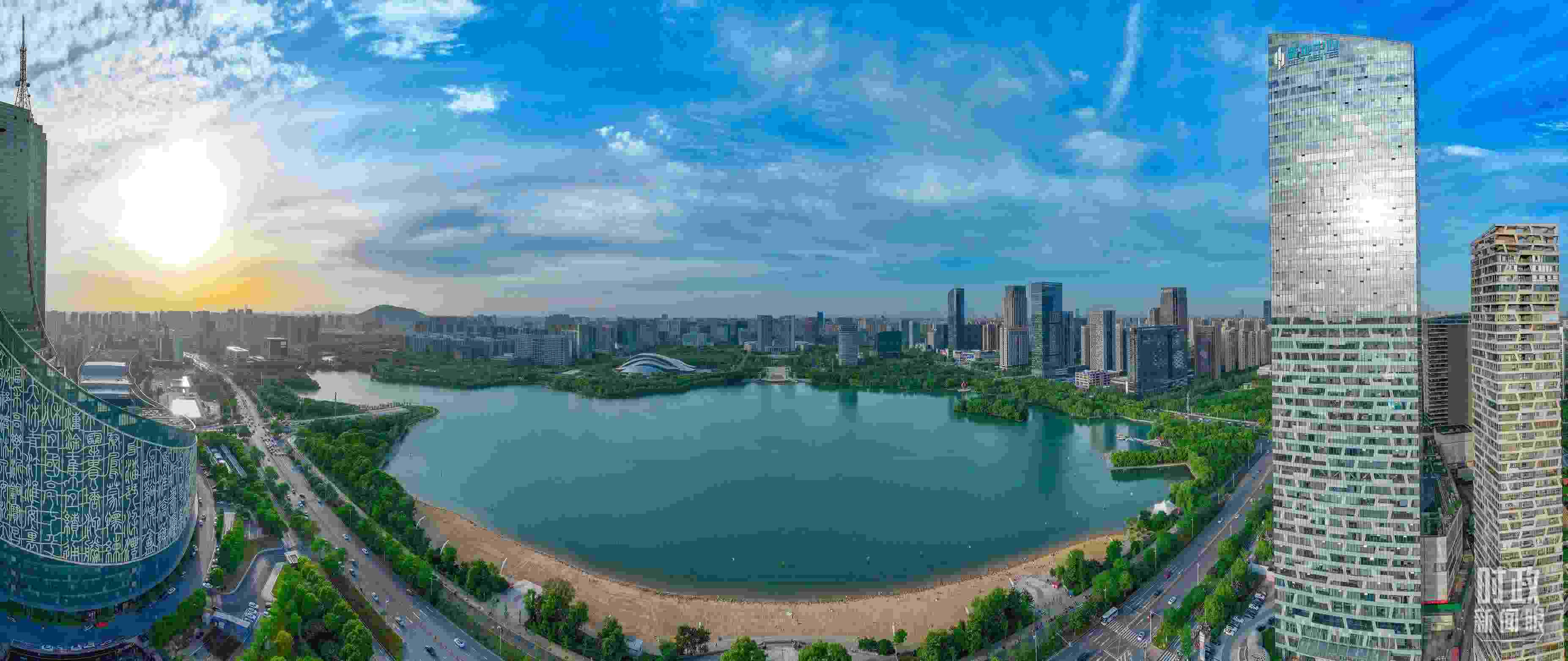 △安徽省合肥市。（合肥市蜀山區(qū)融媒體中心葛慶釗供圖）