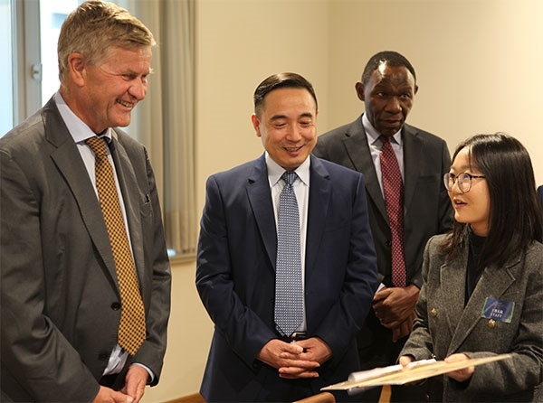 活動現(xiàn)場。中國駐歐盟使團供圖