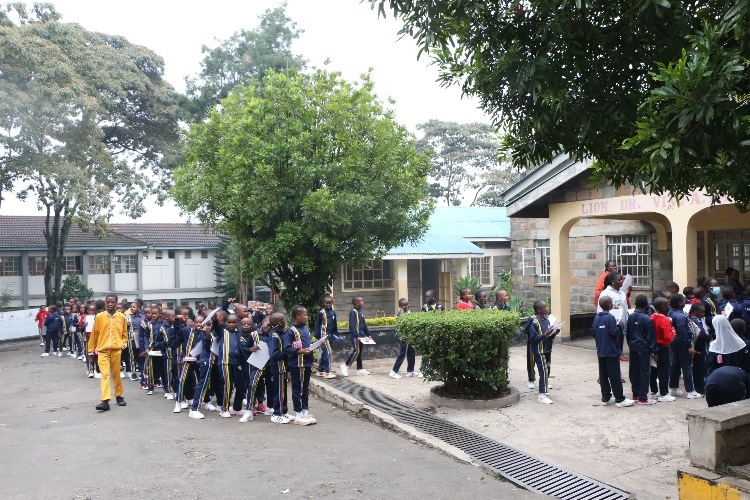 考場(chǎng)現(xiàn)場(chǎng)。埃格頓大學(xué)孔子學(xué)院供圖