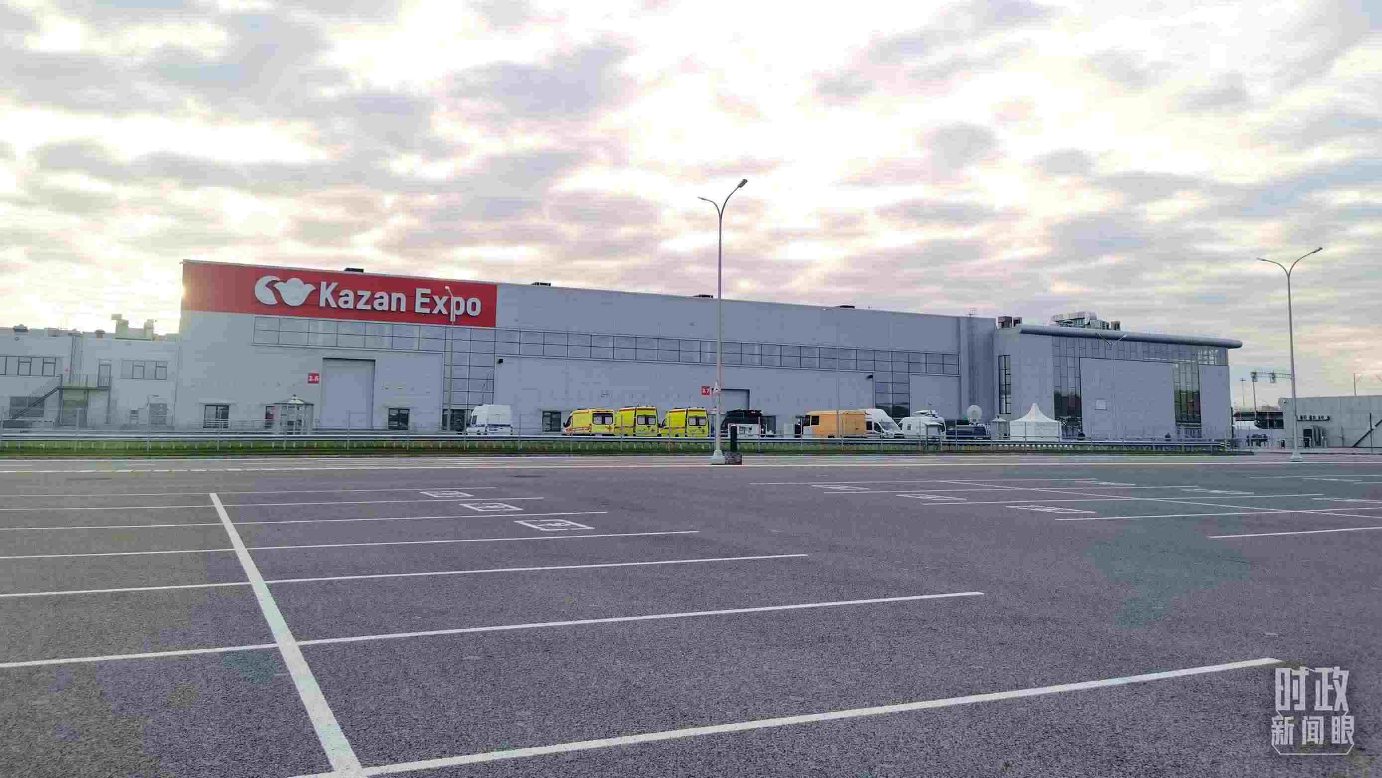 △ 喀山會展中心。（總臺央視記者曹亞星拍攝）