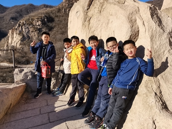 登山隊員供圖。