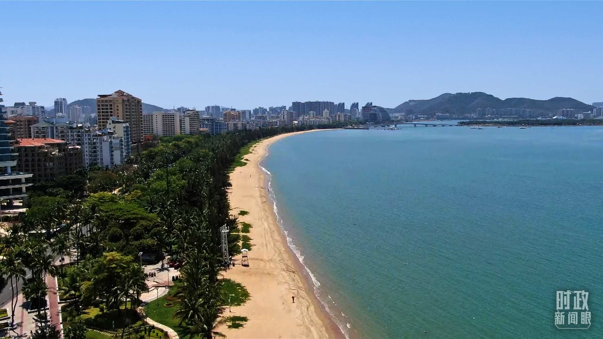 海南三亞。（總臺記者張偉克拍攝）